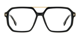 Dsquared2 D2 0123 men Black Geometric Eyeglasses