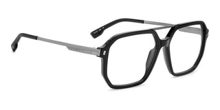 Dsquared2 D2 0123 Men Black Geometric Eyeglasses
