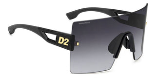 Dsquared2 D2 0126/s Men Black Shield Sunglasses