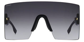 Dsquared2 D2 0126/s Men Black Shield Sunglasses