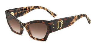 Dsquared2 D2 0132/s Women Havana Cat Eye Sunglasses