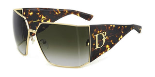 Dsquared2 D2 0154/S women Havana Visor Sunglasses