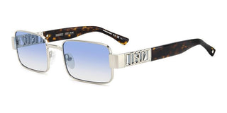 Dsquared2 D2 0156/s Men Silver Rectangle Sunglasses