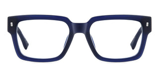 Dsquared2 D2 0167/g Men Blue Rectangle Eyeglasses