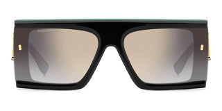 Dsquared2 D2 0169/s Women Green Rectangle Sunglasses