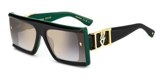 Dsquared2 D2 0169/s Women Green Rectangle Sunglasses