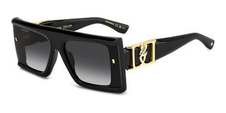 Dsquared2 D2 0169/s Women Black Rectangle Sunglasses
