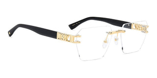 Dsquared2 D2 0173 Men Rose Gold Squared Eyeglasses