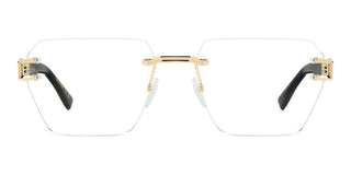 Dsquared2 D2 0173 Men Rose Gold Squared Eyeglasses