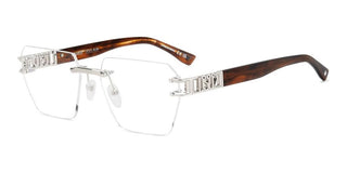 Dsquared2 D2 0173 men Silver Squared Eyeglasses