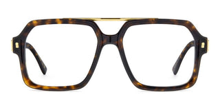 Dsquared2 D2 0174 Men Havana Squared Eyeglasses