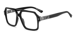 Dsquared2 D2 0174 Men Black Squared Eyeglasses