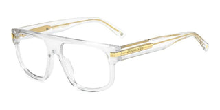 Dsquared2 D2 0179 Men Transparent Rectangle Eyeglasses