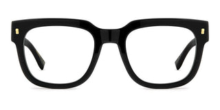 Dsquared2 D2 0181 Men Black Geometric Eyeglasses
