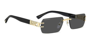 Dsquared2 D2 0189/s Men Gold Geometric Sunglasses