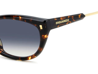 Dsquared2 D2 0209/G/S women 0 Cat Eye Sunglasses