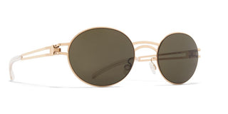 Mykita DADA unisex Gold Round Sunglasses