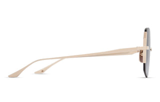 Dita DAHLVIN unisex Gold Geometric Sunglasses