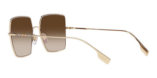 Burberry DAPHNE BE 3133 women Gold Geometric Sunglasses