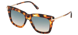 Tom Ford DASHA FT 0822 women Havana Butterfly Sunglasses