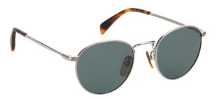 David Beckham DB 1005/S men Ruthenium Round Sunglasses