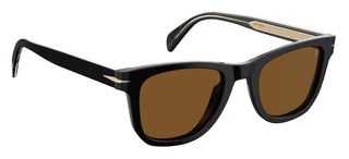 David Beckham Db 1006/s Men Black Squared Sunglasses
