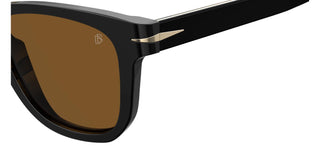 David Beckham Db 1006/s Men Black Squared Sunglasses