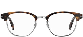David Beckham DB 1012 men Havana Geometric Eyeglasses