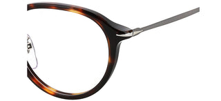 David Beckham DB 1014 men Havana Round Eyeglasses