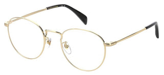 David Beckham DB 1015 men Gold Round Eyeglasses
