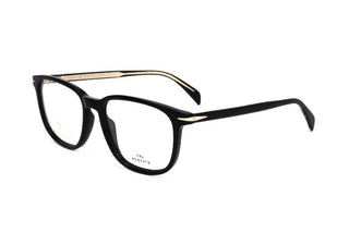 David Beckham DB 1017 men Black Squared Eyeglasses