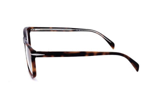 David Beckham DB 1020 men Havana Geometric Eyeglasses