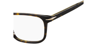 David Beckham DB 1022 men Havana Geometric Eyeglasses