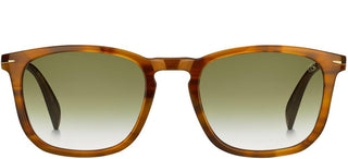 David Beckham DB 1034/S men Brown Geometric Sunglasses