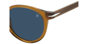 David Beckham DB 1036/S men Brown Round Sunglasses