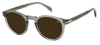 David Beckham DB 1036/S men Grey Round Sunglasses