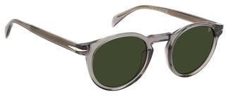 David Beckham DB 1036/S men Grey Round Sunglasses