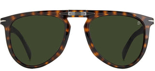 David Beckham DB 1039/S/FD FOLDING men Havana Pilot Sunglasses