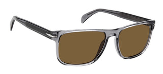 David Beckham DB 1060/S men Grey Squared Sunglasses