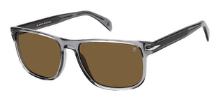 David Beckham DB 1060/S men Grey Squared Sunglasses
