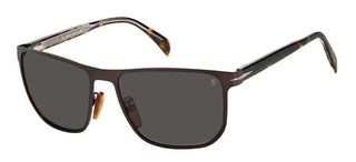 David Beckham DB 1061/S men Brown Geometric Sunglasses