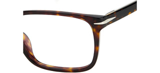David Beckham DB 1063 men Havana Squared Eyeglasses