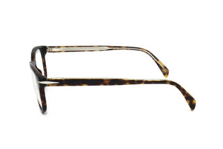 David Beckham DB 1064 men Havana Squared Eyeglasses