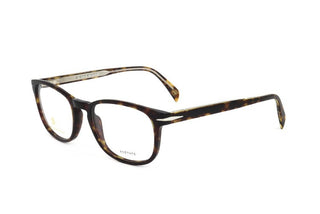 David Beckham DB 1064 men Havana Squared Eyeglasses