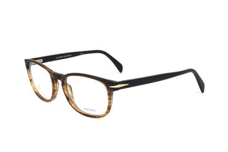 David Beckham DB 1064 men Brown Squared Eyeglasses