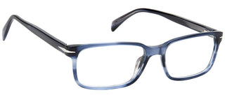 David Beckham Db 1065 Men Grey Geometric Eyeglasses