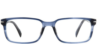 David Beckham Db 1065 Men Grey Geometric Eyeglasses