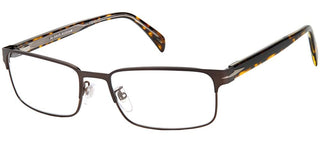 David Beckham DB 1069 men Brown Geometric Eyeglasses