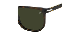 David Beckham DB 1076/S men Havana Squared Sunglasses