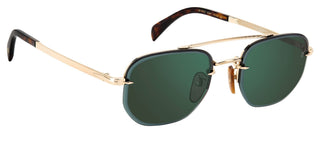 David Beckham DB 1078/S men Gold Geometric Sunglasses
